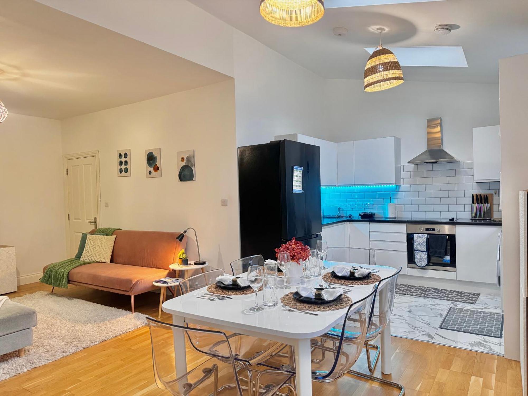 Modern 1-Bed Apt 30Min To Central London & Parking Exteriér fotografie
