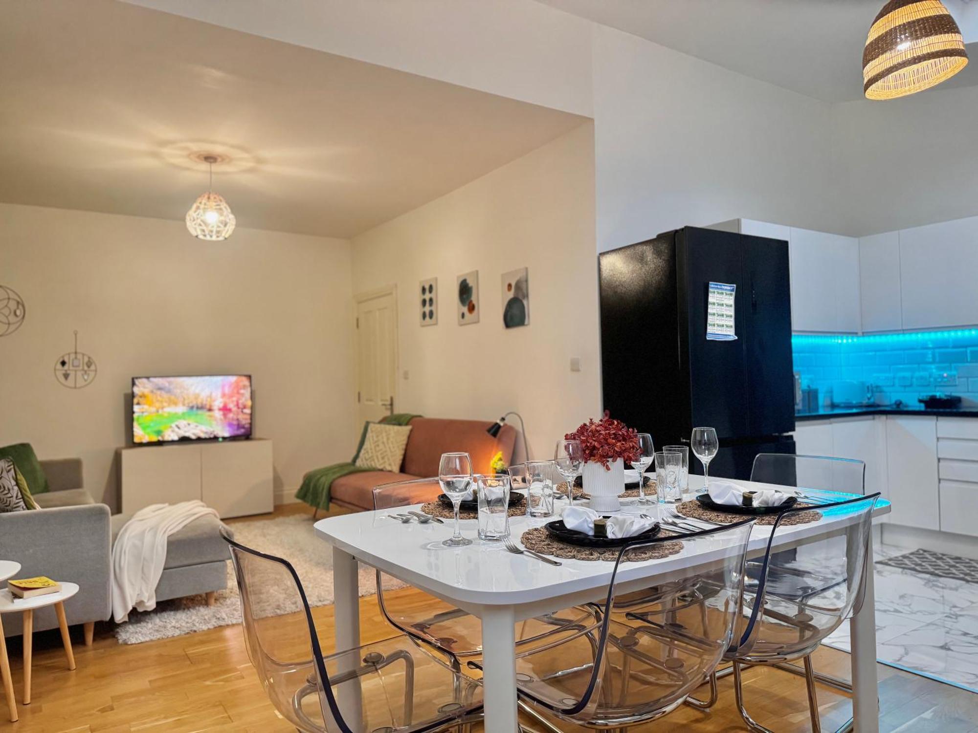 Modern 1-Bed Apt 30Min To Central London & Parking Exteriér fotografie